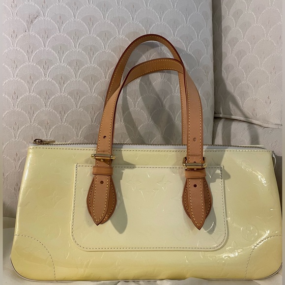 Louis Vuitton Handbags - Sold! Louis Vuitton Vernis Rosewood Ave Perle w/ COA